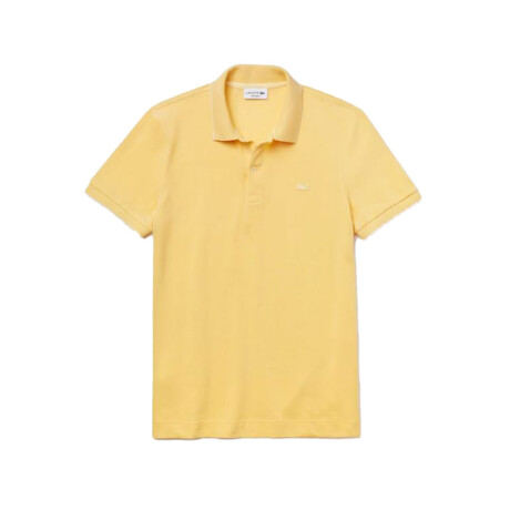 REMERA LACOSTE PIQUE CAVIAR Yellow