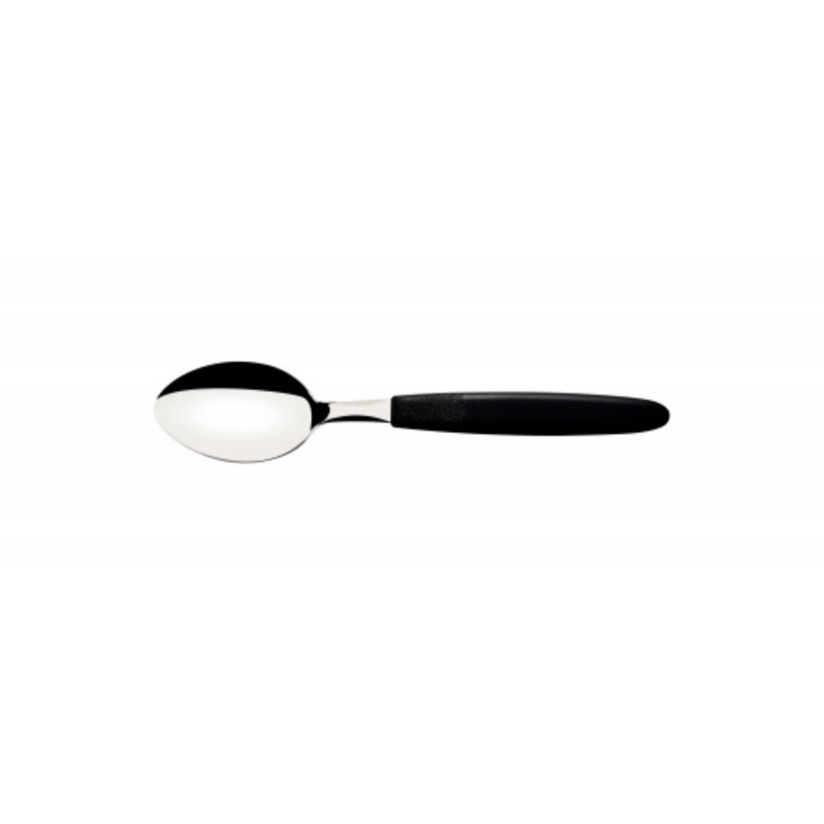 Cuchara de té Ipanema negra a granel | Tramontina 23367/400 