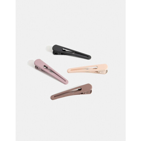 Set De Horquillas Combinacion Multicolor