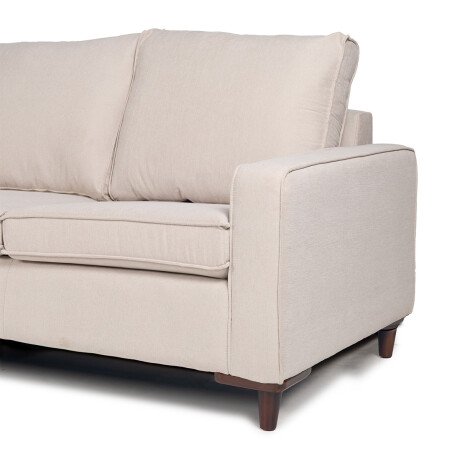 Rinconera Sevilha - Tela Microfibra - Chaise Izquierda AA-10 (Beige)