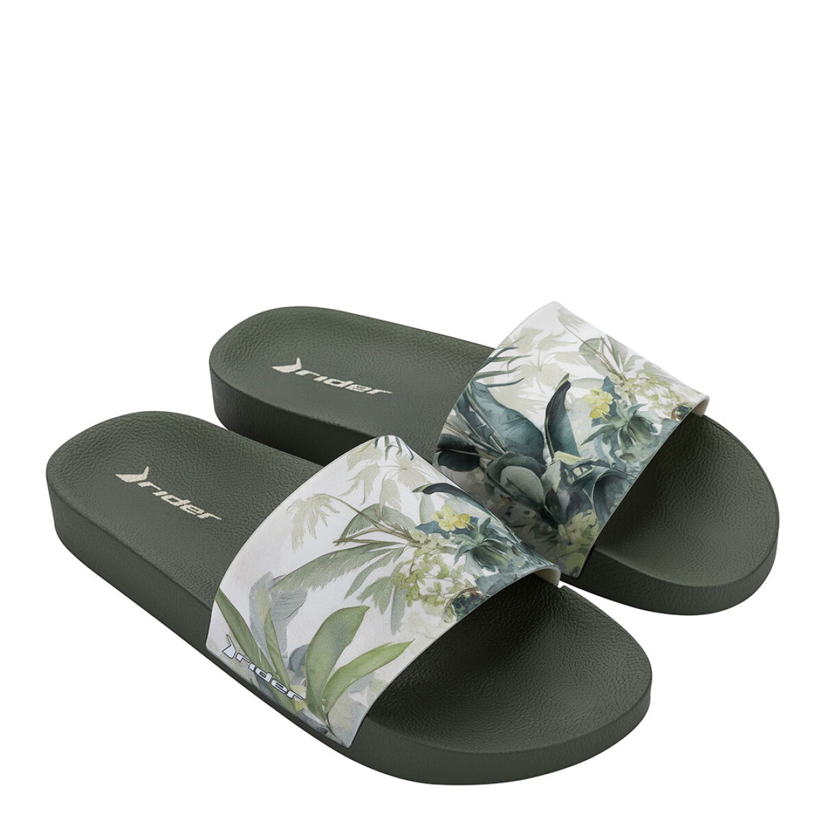 Sandalias de Mujer Rider Full 86 Ii - Verde - Beige 