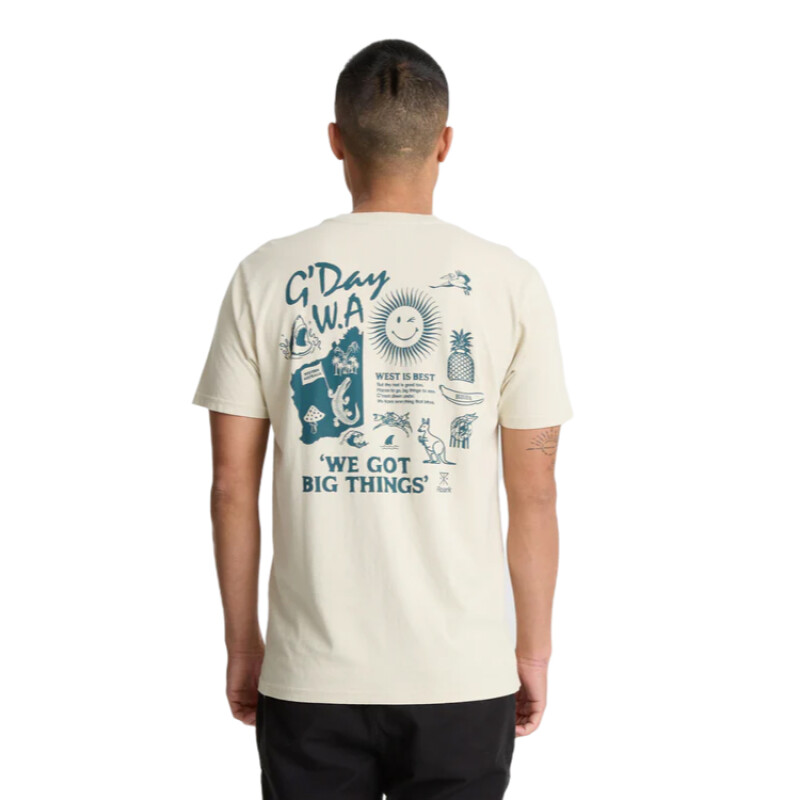 Remera Roark G'Day W.A. - Beige Remera Roark G'Day W.A. - Beige