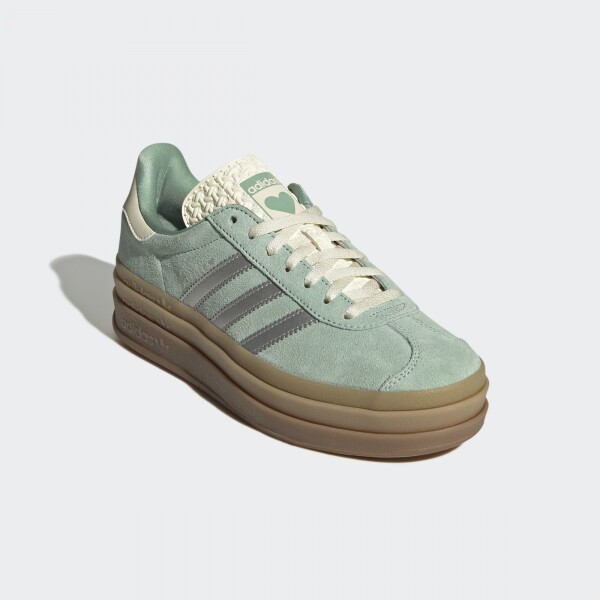 Championes Adidas Gazelle Bold Verde
