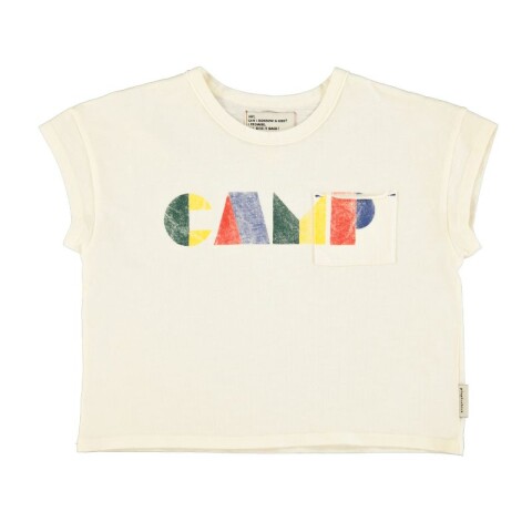 Remera de algodón para niños CAMP Remera de algodón para niños CAMP