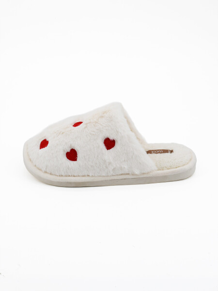 PANTUFLA NINA BLANCO