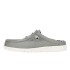 Zuecos Wally Slip Stretch Canvas - Hombre Grey