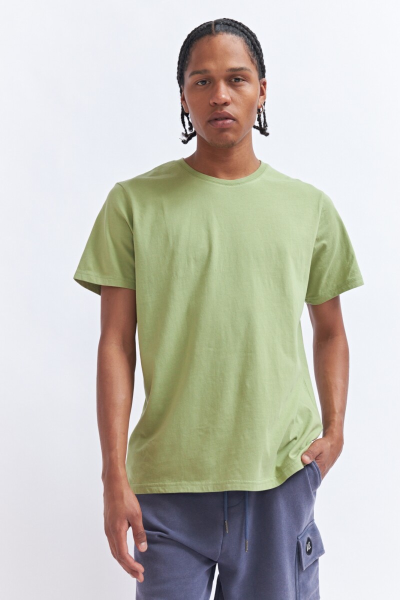 REMERA SOUL - VERDE OLIVA 