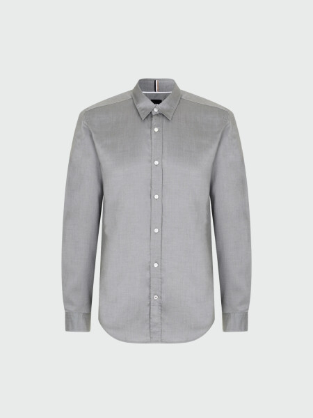 BOSS - Camisa slim fit de lyocell, S-ROAN-KENT 0