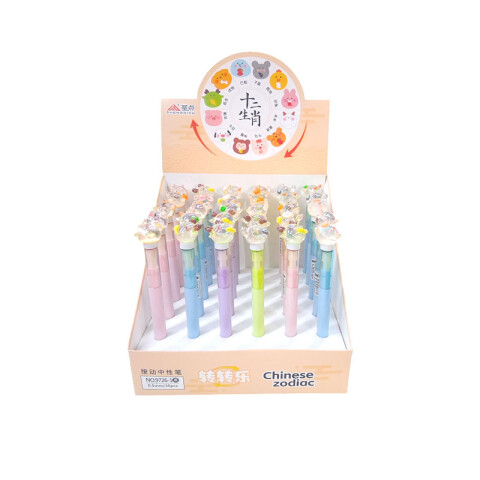 Bolígrafo tinta negra glitter Bolígrafo Tinta Negra Glitter