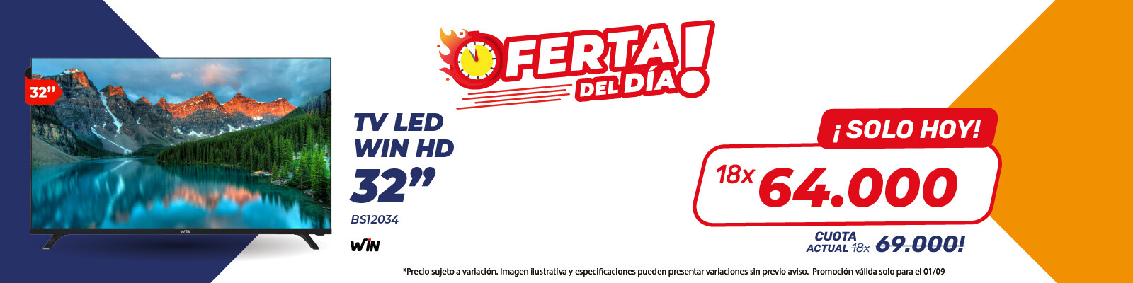 Oferta 1 del dia 01/09