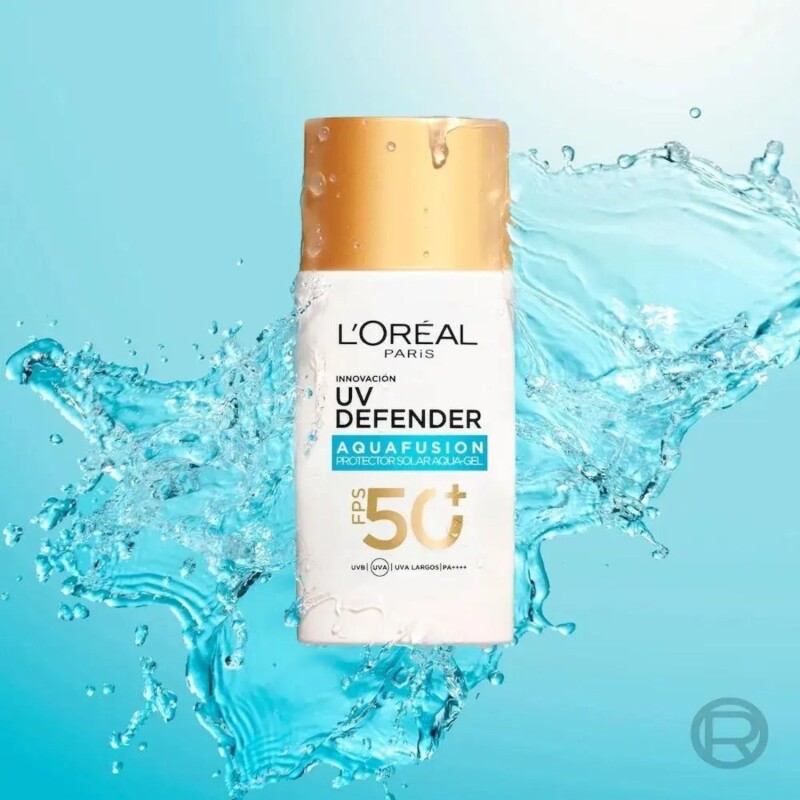 Protector Solar Loreal Paris Uv Defender Aqua Fusion X50 Ml Protector Solar Loreal Paris Uv Defender Aqua Fusion X50 Ml