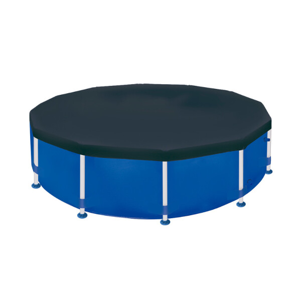 CUBRE PISCINA CIRCULAR 4500 LTS NEGRO