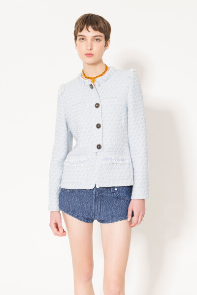 CHAQUETA COCO Celeste
