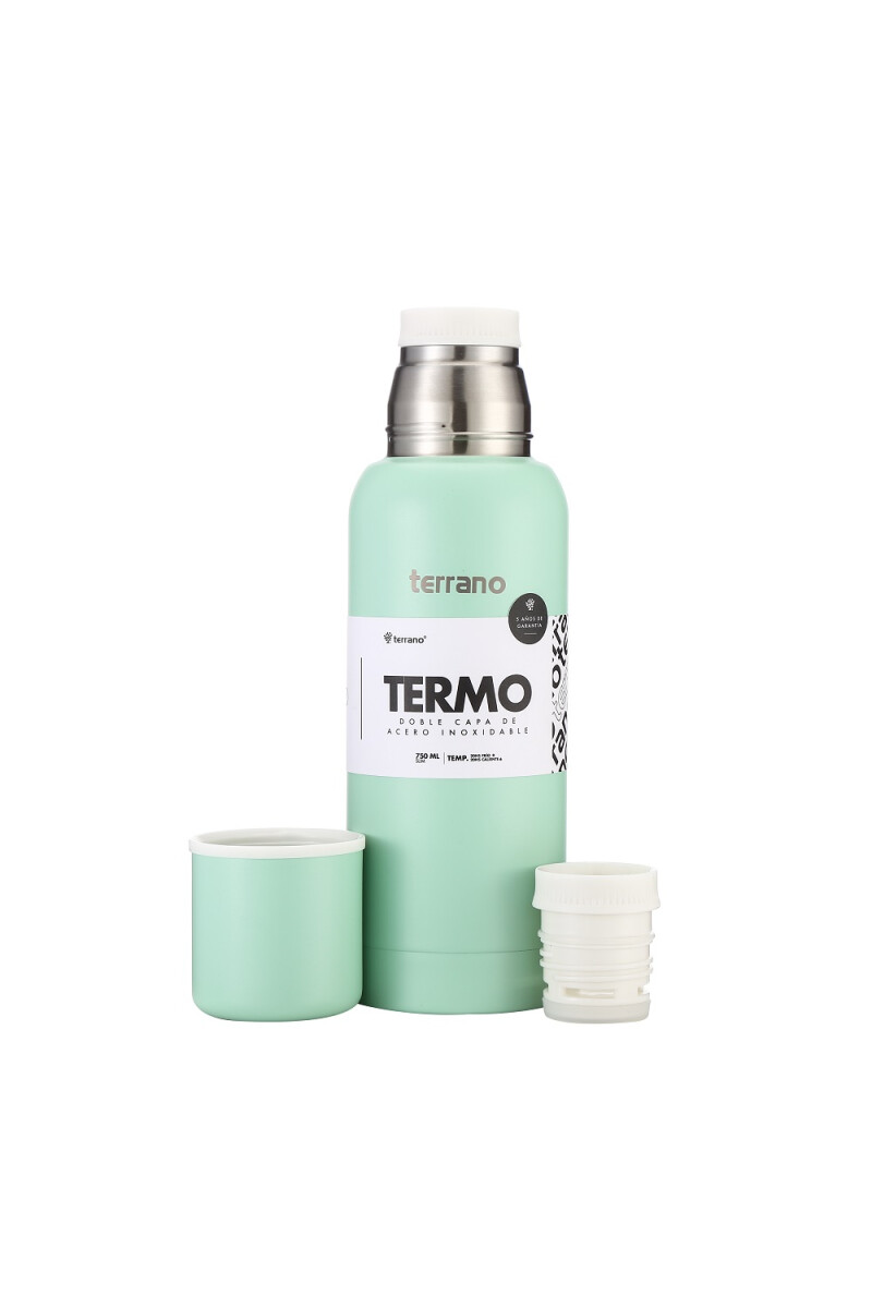 TERMO TERRANO SLIM 750ML VERDE AGUA