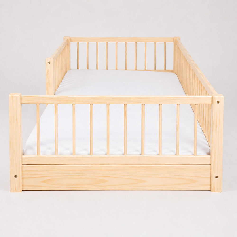 CAMA MADERA NATURAL-BEIGE FARM
