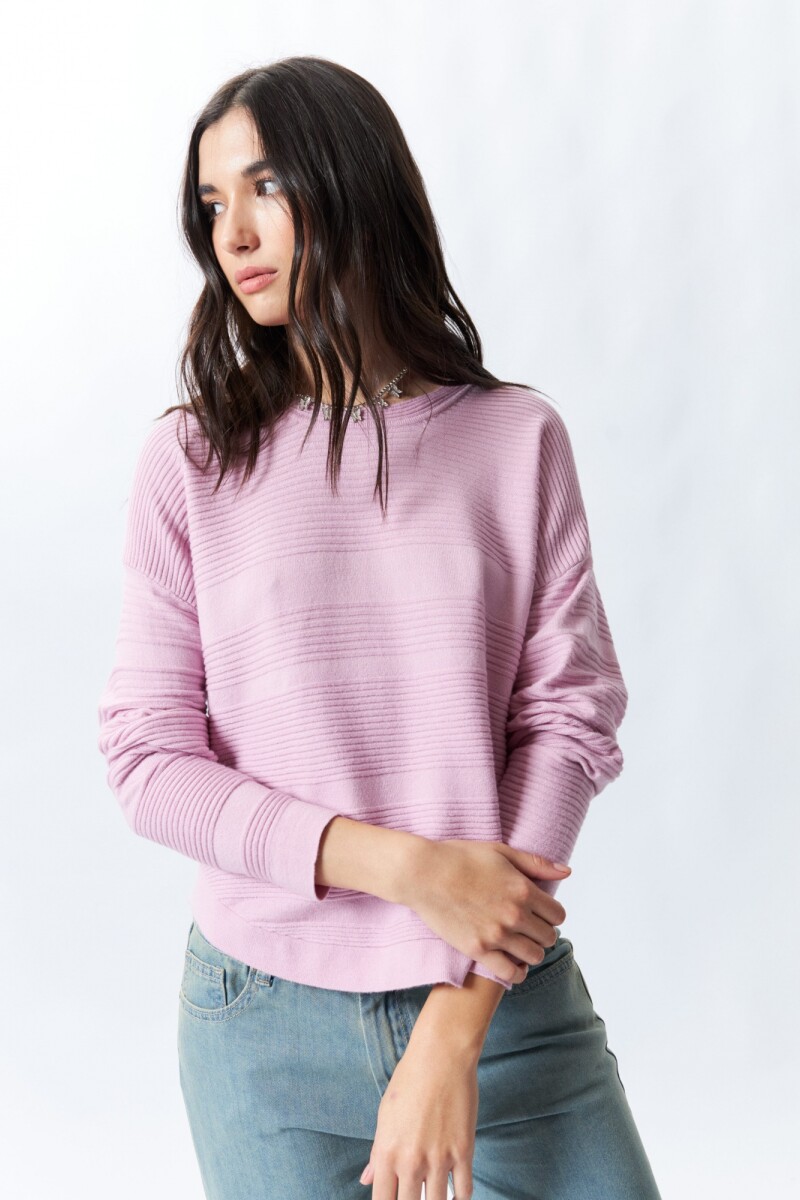 SWEATER ROSA Rosa Cuarzo