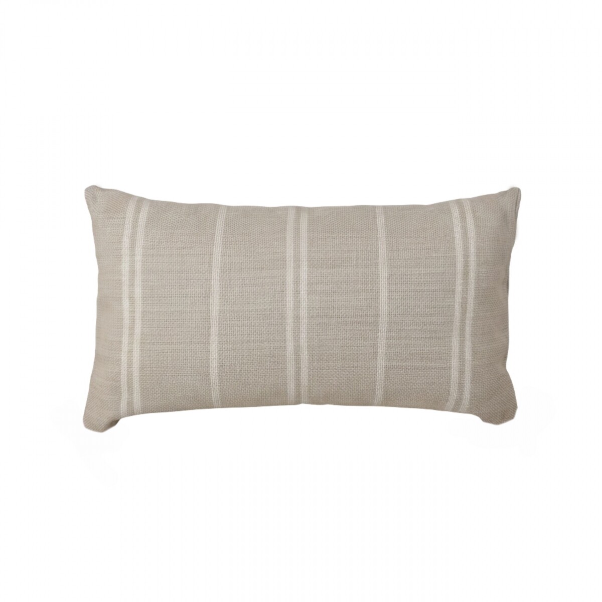 Almohadón Artesanal Tajy 30x50 cm - Pilar - Beige/Crudo 