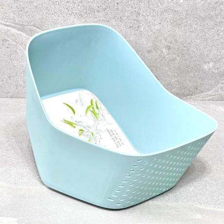 Colador Silicona 2 En 1 Homezaza 28cm x 22cm x Alto 20cm Colador Silicona 2 En 1 Homezaza 28cm x 22cm x Alto 20cm