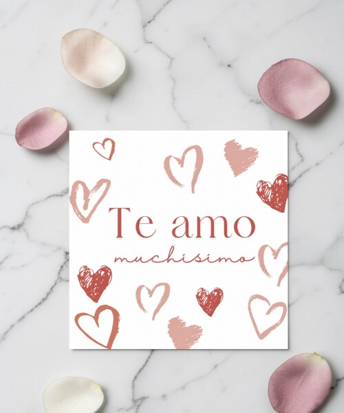 Tarjeta amor 10x10 DISEÑO 3