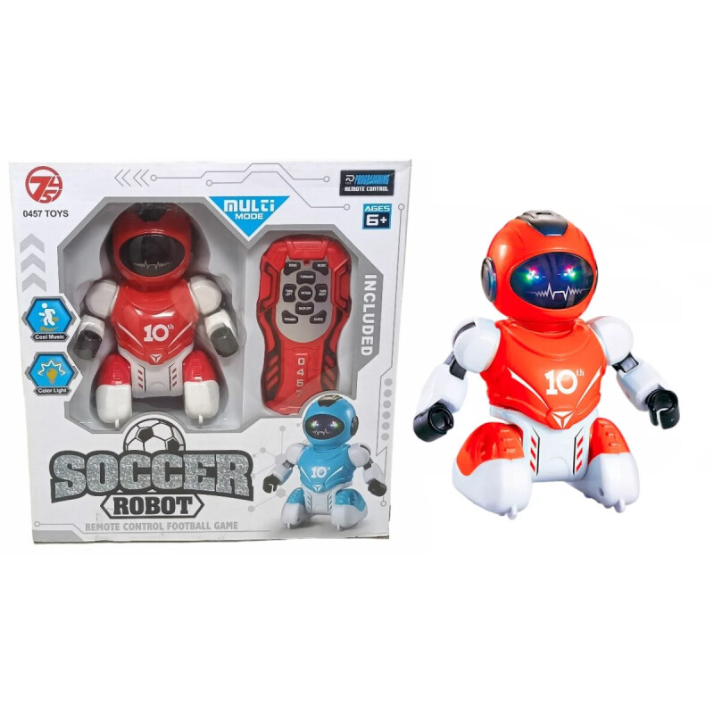 Robot de fútbol que baila, baila y luce con control remoto Robot de fútbol que baila, baila y luce con control remoto