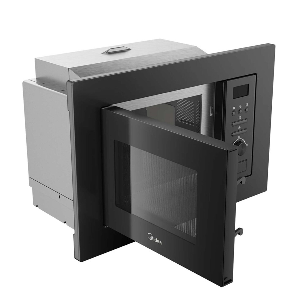 MIDEA MMO20A8F 23-LITROS NEGRO MICROONDAS EMPOTRABLE