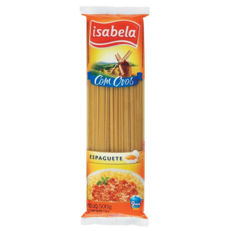 FIDEOS AL HUEVO ISABELA 500G SPAGUETTI FIDEOS AL HUEVO ISABELA 500G SPAGUETTI