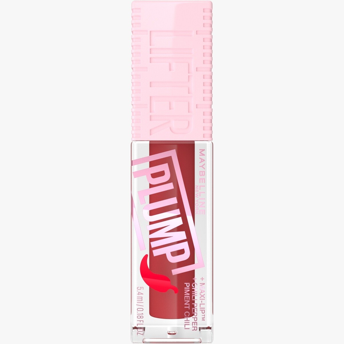 Labial Maybelline Lifter Gloss Plump Hot Chili 