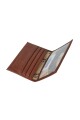 Porta documentos con visor Marron
