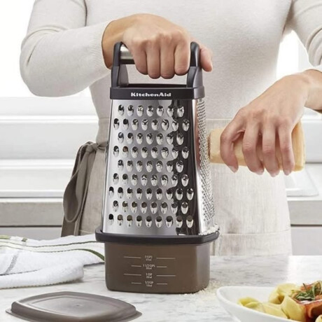 Rallador 4 Caras con Recipiente KitchenAid Rallador 4 Caras con Recipiente KitchenAid