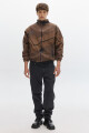 Campera Olímpica Denim Washed Brown