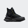 Championes Converse Run Star CX Plataform Star Studded Negro