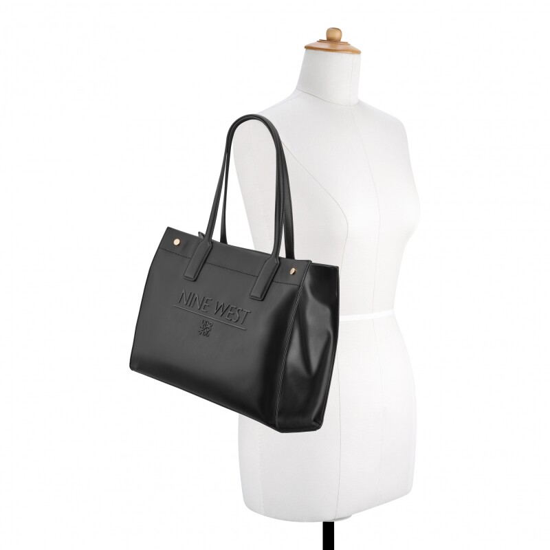 Pauline 2 Comp Tote Black