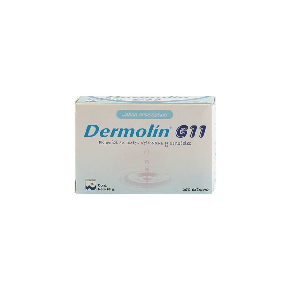 DERMOLIN G11 JABON CJ X 60 GR. única