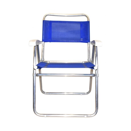 SILLA MOR MASTER ALUMINIO AZUL 2102.- SILLA MOR MASTER ALUMINIO AZUL 2102.-
