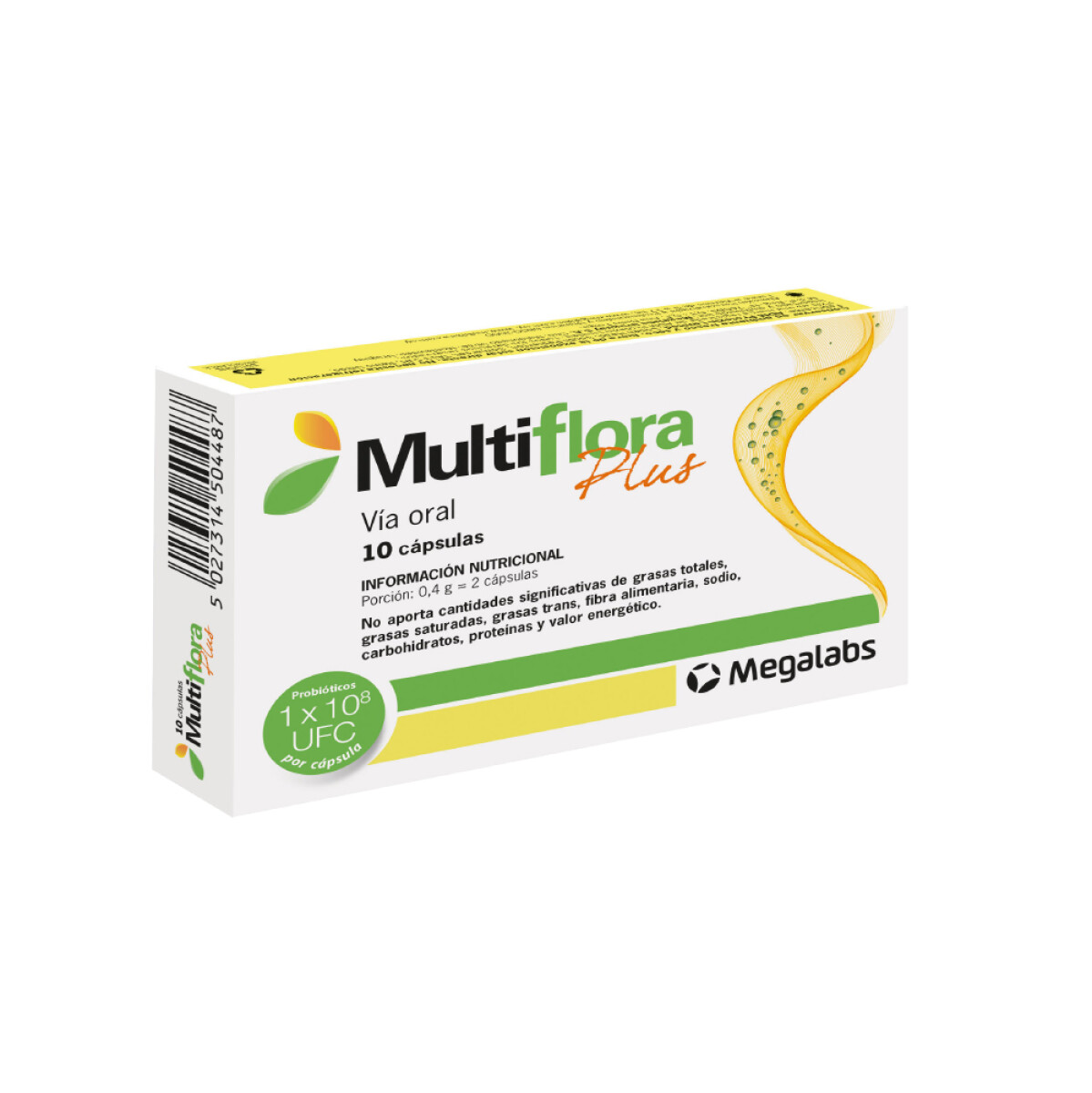 Multiflora Plus 10 Cápsulas – Suplemento vitamínico/herbal