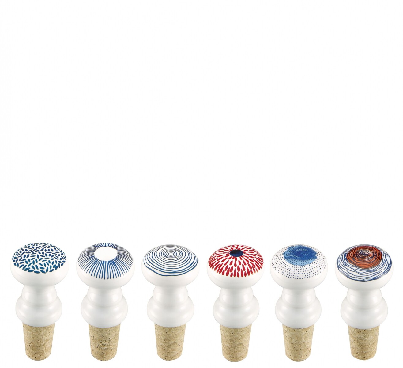 Tapon de Botella NORDIC 6PCS 2,2CM 