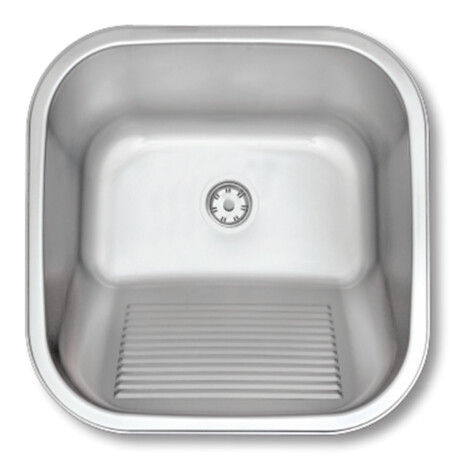 PILETA DE COCINA ACERO INOXIDABLE 40X40X22.2 TRAMONTINA 000