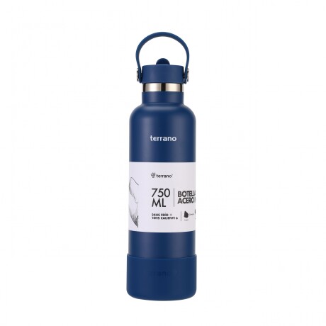 Botella Térmica con Pico 750mL. Azul
