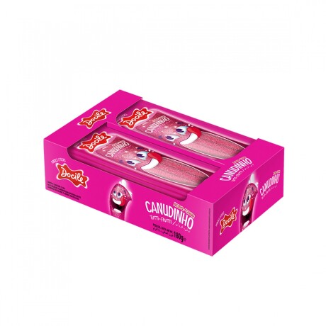 Goma Docile Canudinho x 12 Tutti-Frutti