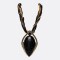 Collar Lágrima Mujer Negro