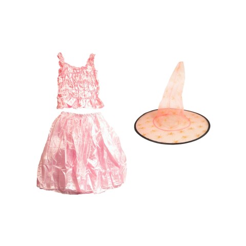 Disfraz infantil de princesa c/sombrero S, M y L(MY349) Disfraz Infantil De Princesa C/sombrero S, M Y L(my349)