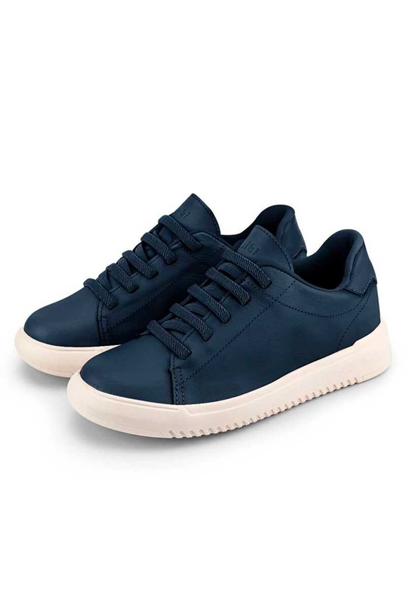 ZAPATENIS BIBI CUERO NEW WAY Azul