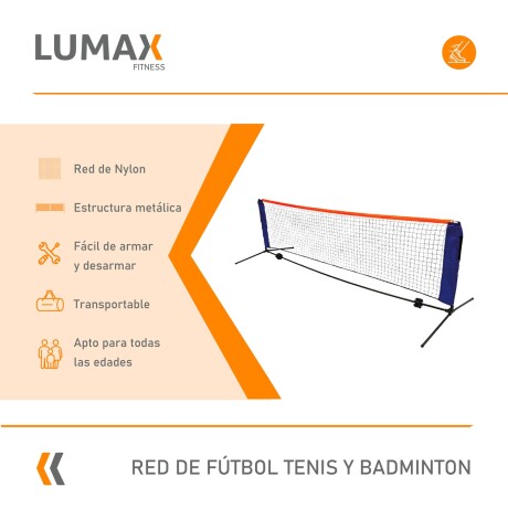 Set Red Futbol-Tenis Badminton con Bolso Set Red Futbol-Tenis Badminton con Bolso