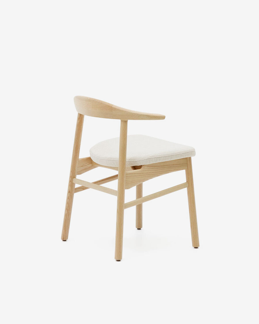 Silla desenfundable Timons de madera maciza de roble con acabado natural FSC Mix Credit Silla desenfundable Timons de madera maciza de roble con acabado natural FSC Mix Credit