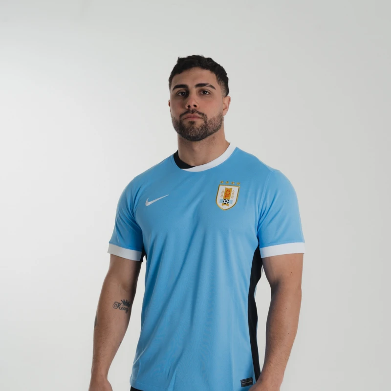 Camiseta Oficial Uruguay de Hombre Azul