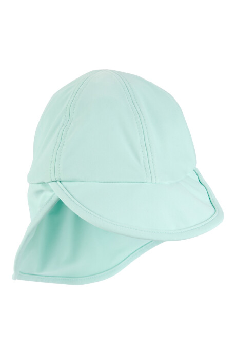 Gorra con visera y solapa, protección upf 50+ Sin color
