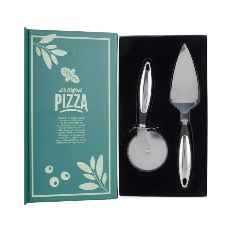 SET CUBIERTO P/PIZZA C/ESTUCHE 2PZAS Unica