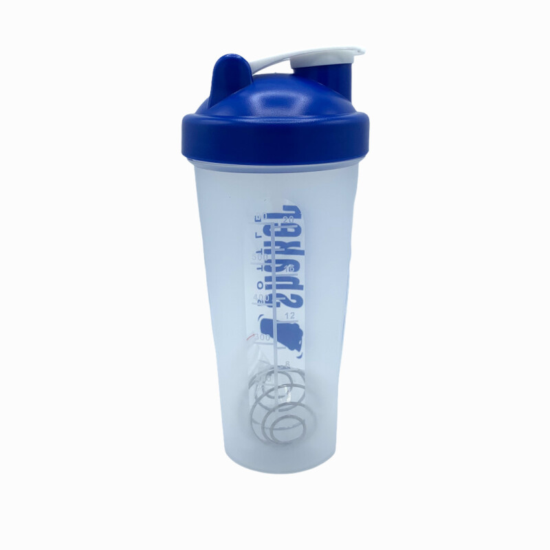 Vaso Mezclador De Proteinas Shaker 600 ml Azul