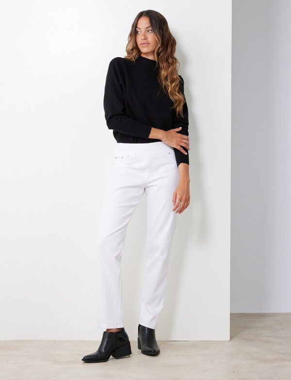 Jegging Pretina Ancha BLANCO