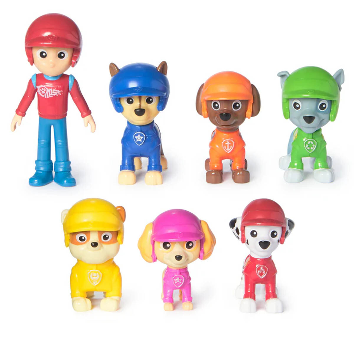 Paw Patrol Rescue Wheels, set de regalo de 7 figuras de Pup Squad 